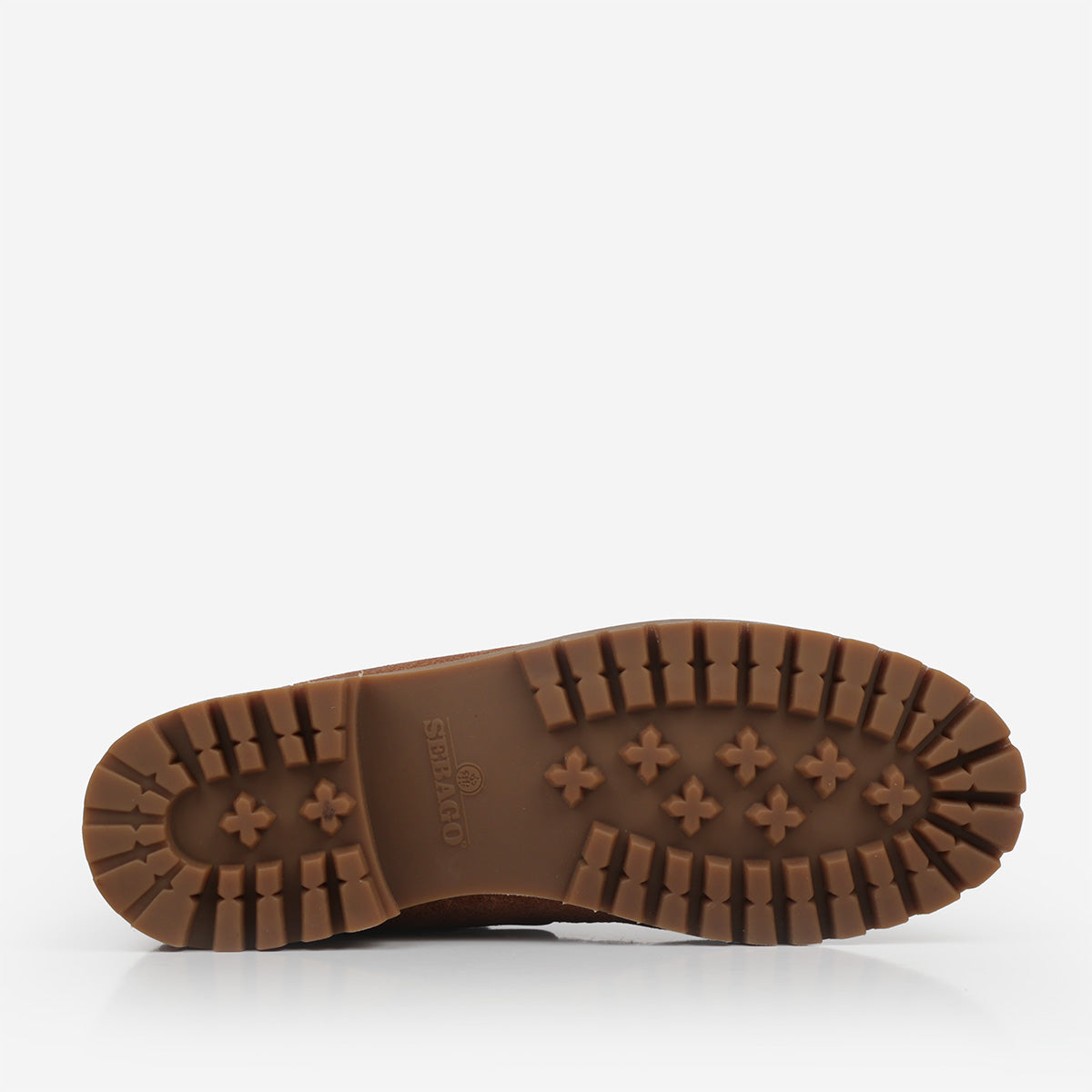 Sebago Acadia Suede Waxed Shoes, Beige Caramel, Detail Shot 3