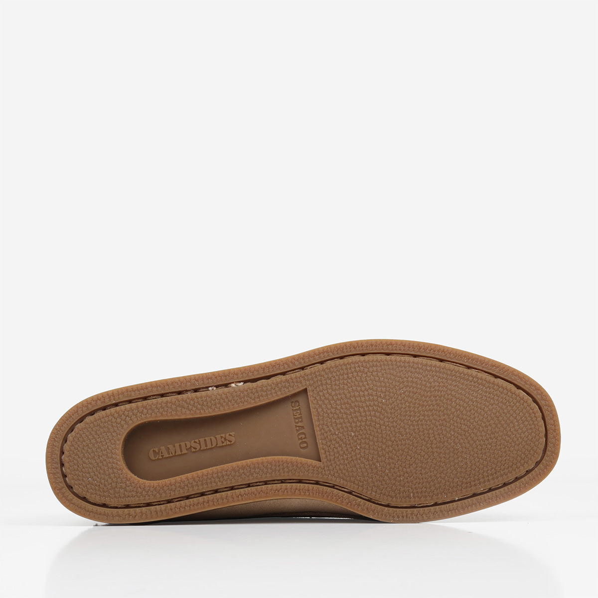 Sebago Askook Suede Shoes, Beige Camel, Detail Shot 4