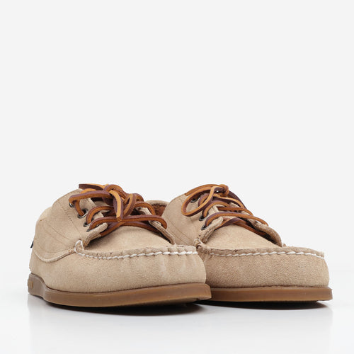 Sebago Askook Suede Shoes, Beige Camel, Detail Shot 2