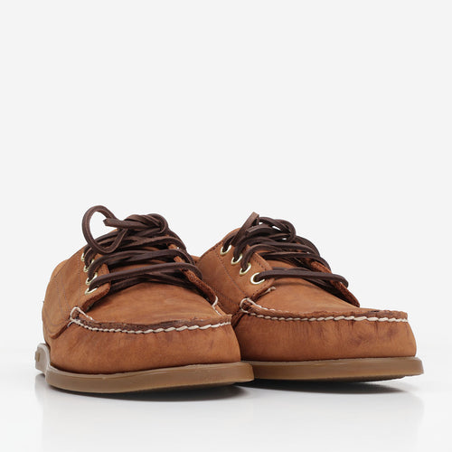Sebago Askook Texas Shoes, Brown Meerkat Gum, Detail Shot 2