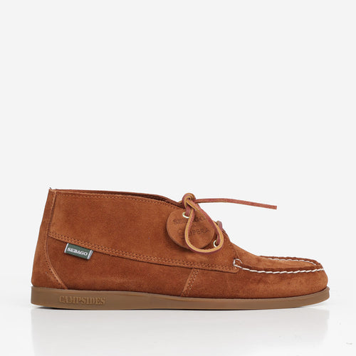 Sebago Kai Artisan Shoes, Castagna, Detail Shot 1