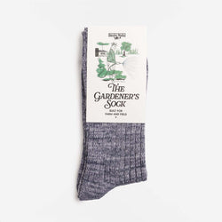 thumbnail Service Works Gardener's Socks, Navy, Detail Shot 1