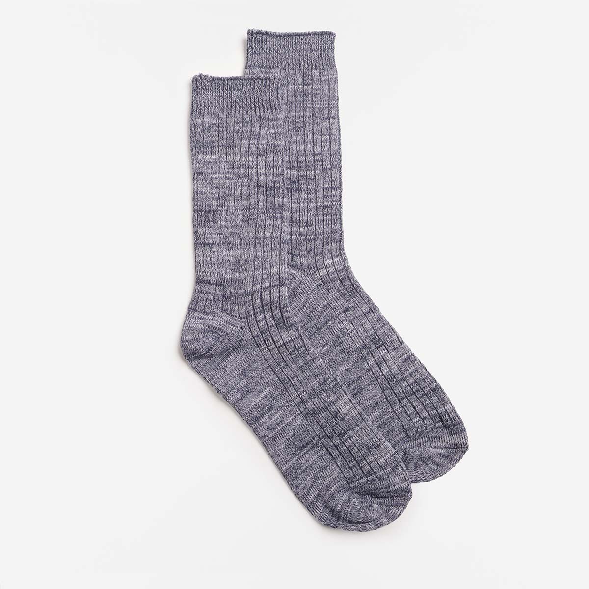 main Service Works Gardener's Socks, Navy, Detail Shot 2