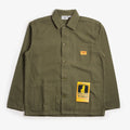 Service Works Canvas Chore Shirt, Olive, Detail Shot 1