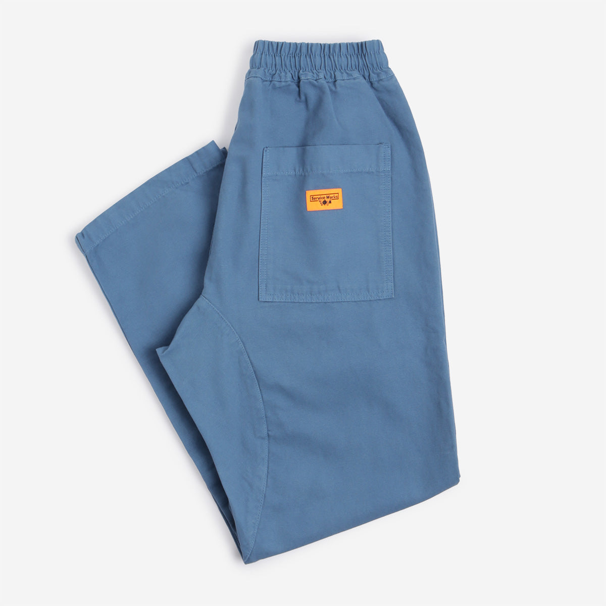 Service Works Classic Chef Pant, Work Blue, Detail Shot 4