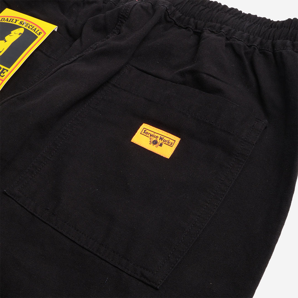 Service Works Classic Chef Pant, Black, Detail Shot 4