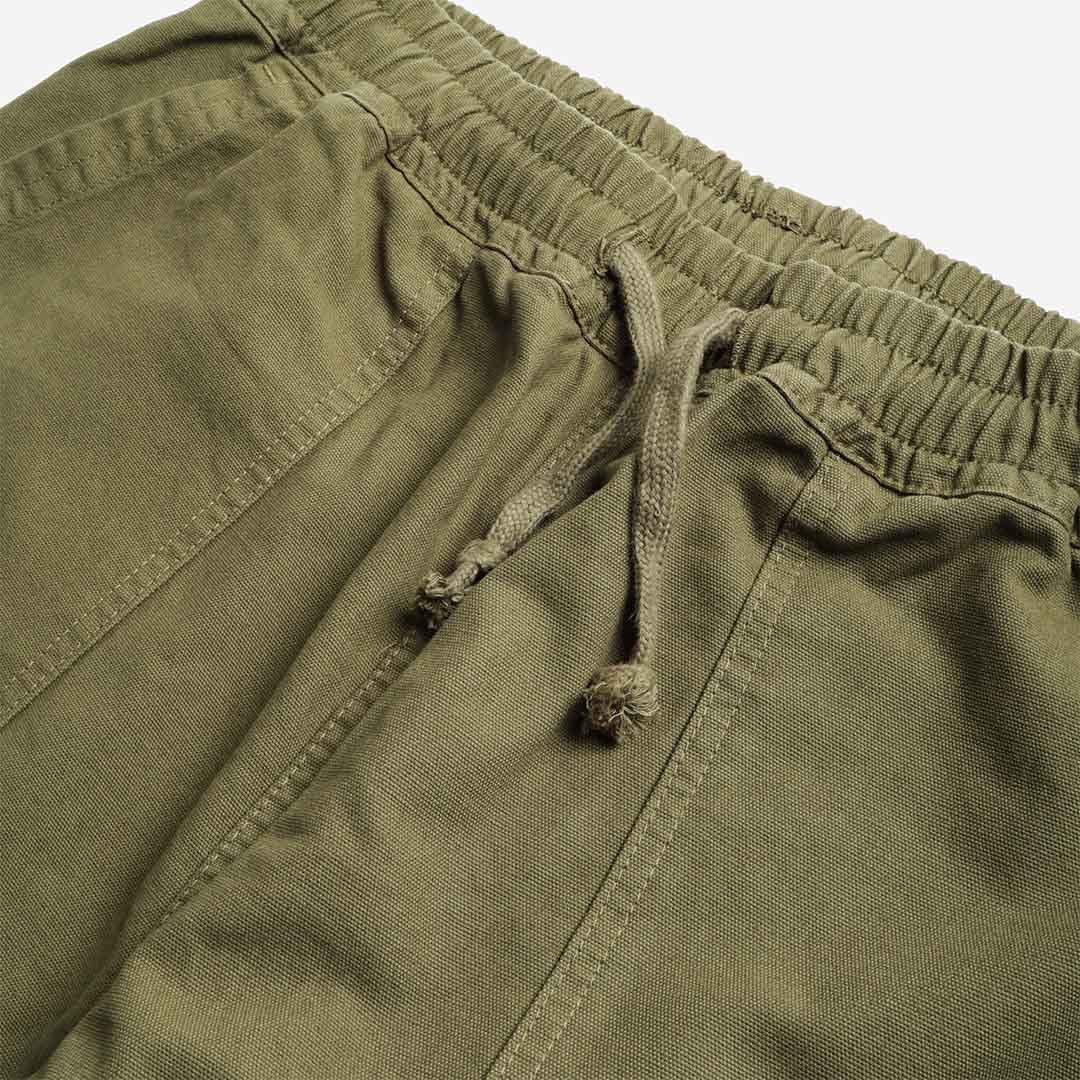 main Service Works Classic Chef Pant, Olive, Detail Shot 2