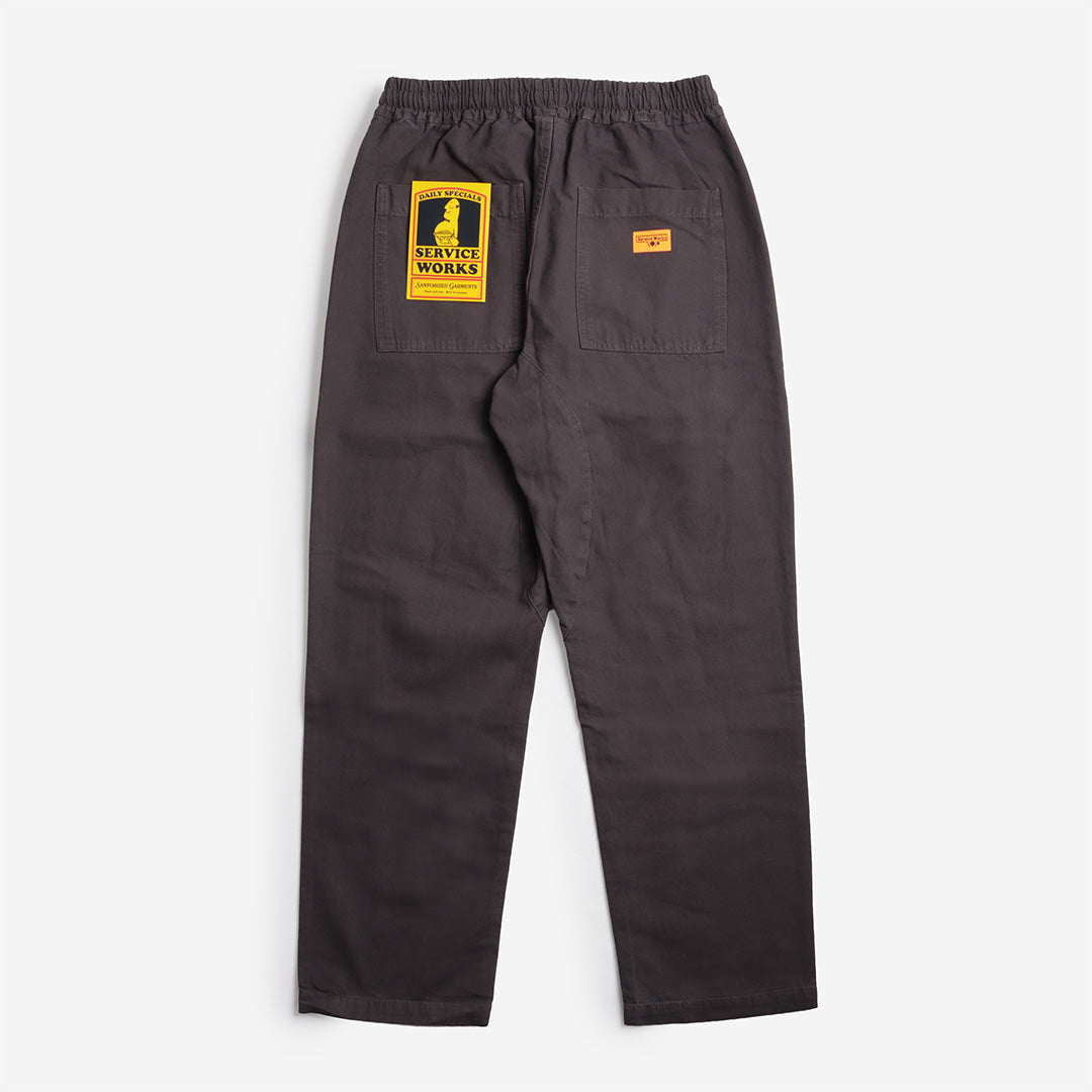 Service Works Classic Chef Pant, Grey, Detail Shot 3