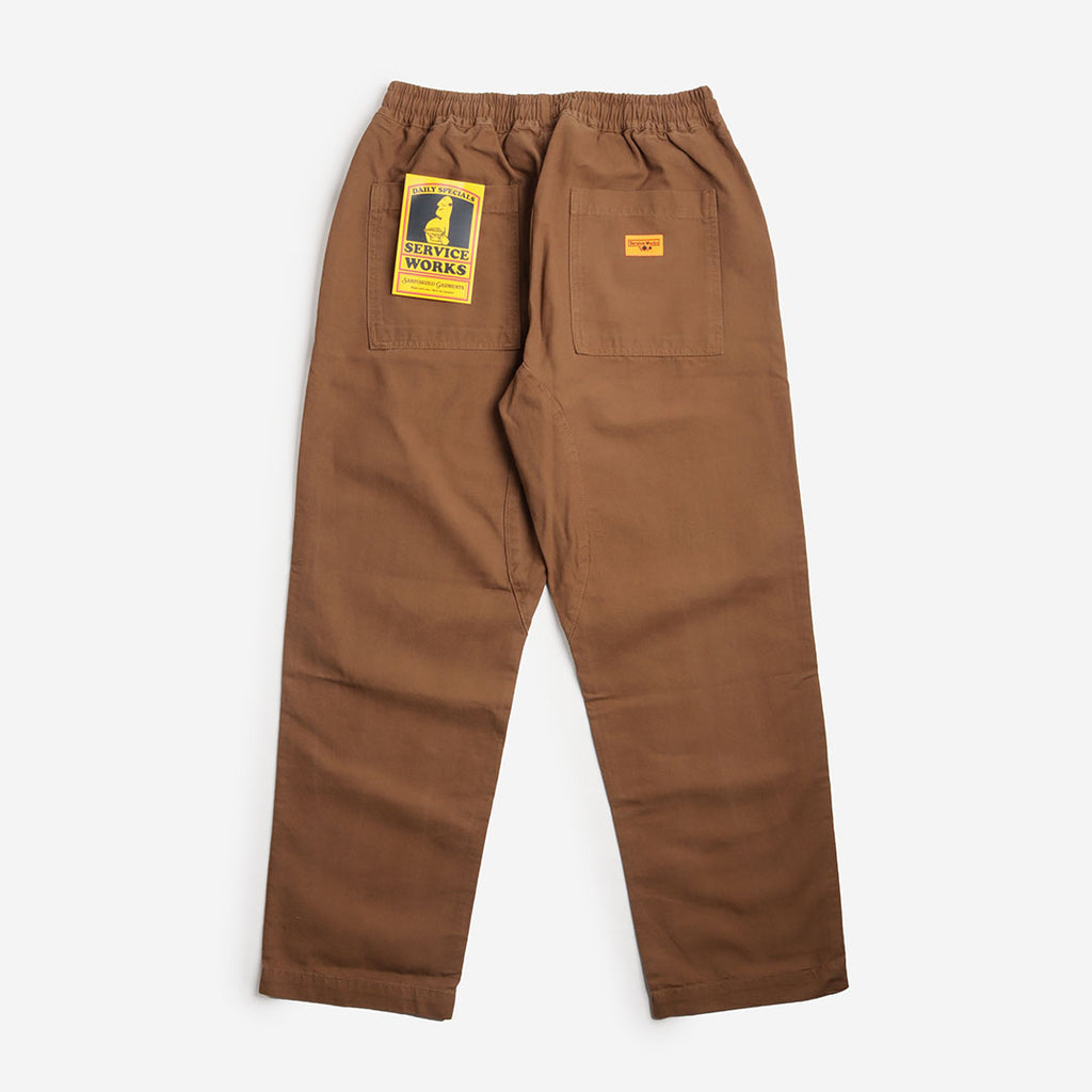 Service Works Classic Chef Pants, Bark, Detail Shot 3