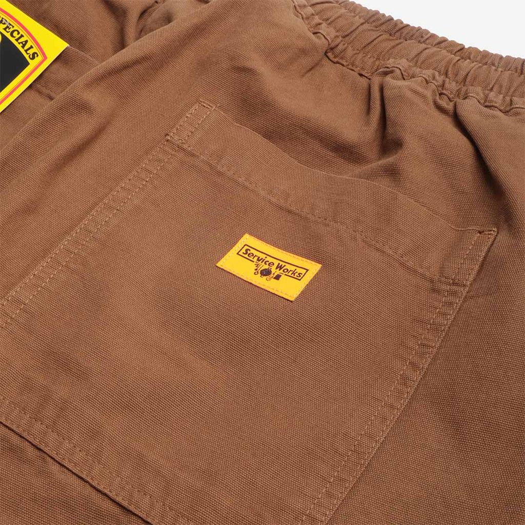 Service Works Classic Chef Pants, Bark, Detail Shot 4