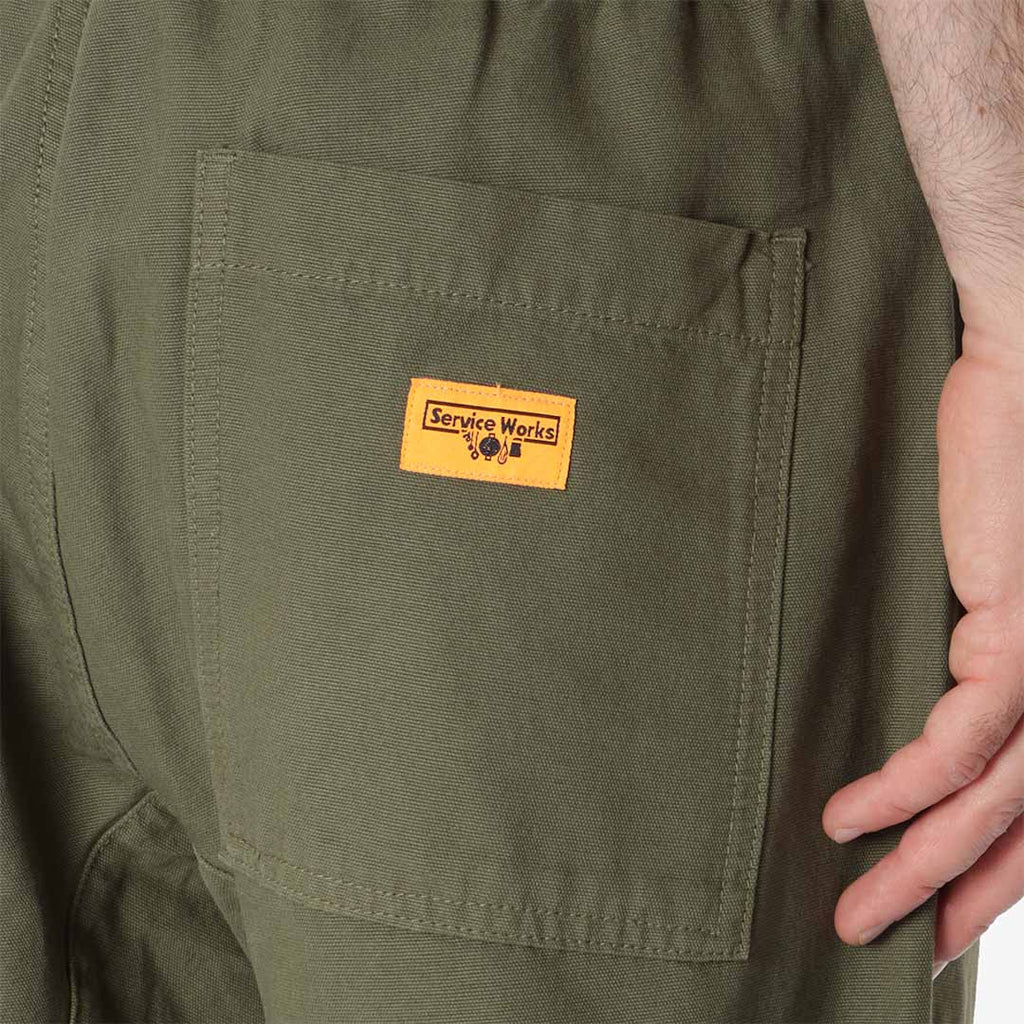 Service Works Classic Chef Pant, Olive, Detail Shot 8