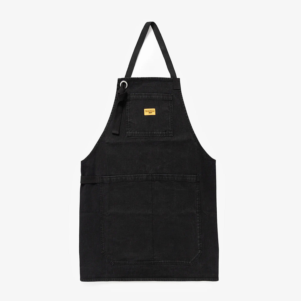 Service Works Denim Apron, Dark Wash, Detail Shot 1