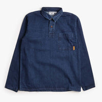 Service Works Denim Script Popover Jacket