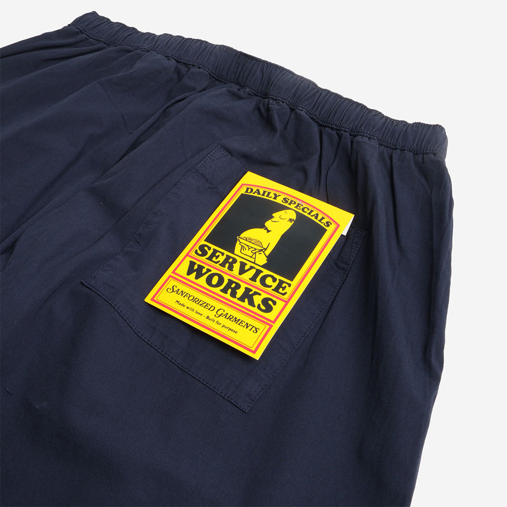 Service Works Easy Chef Pants, Navy, Detail Shot 4