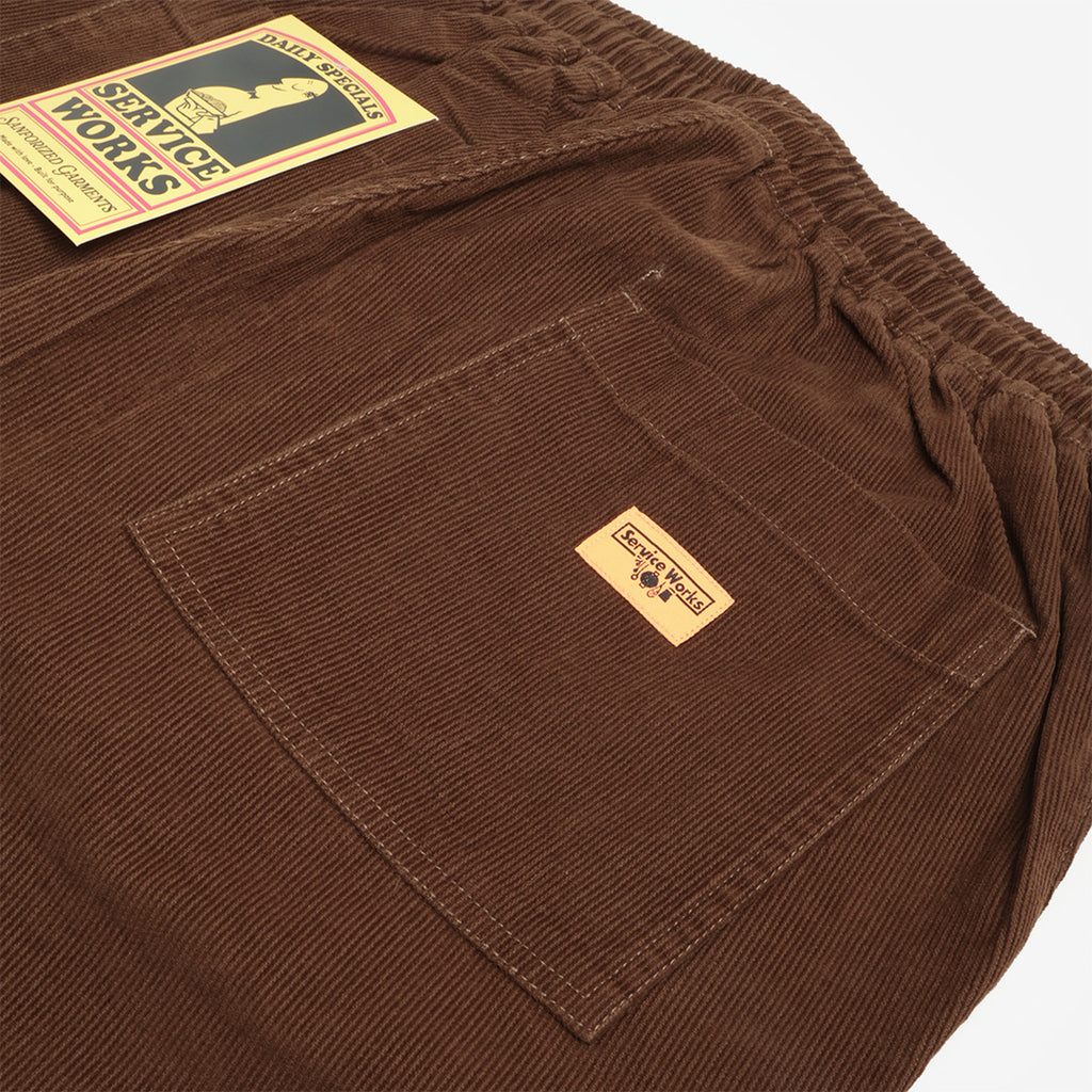 Service Works Fine Cord Chef Pants