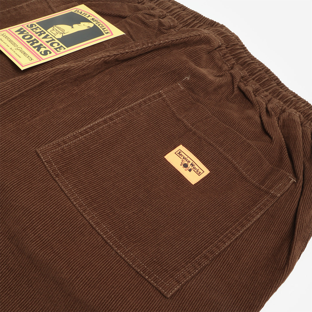 Service Works Fine Cord Chef Pants