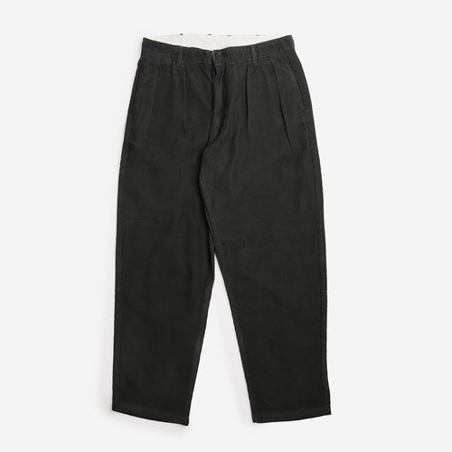 Service Works Fine Cord Part-Timer Pants in Jewel Green, front view