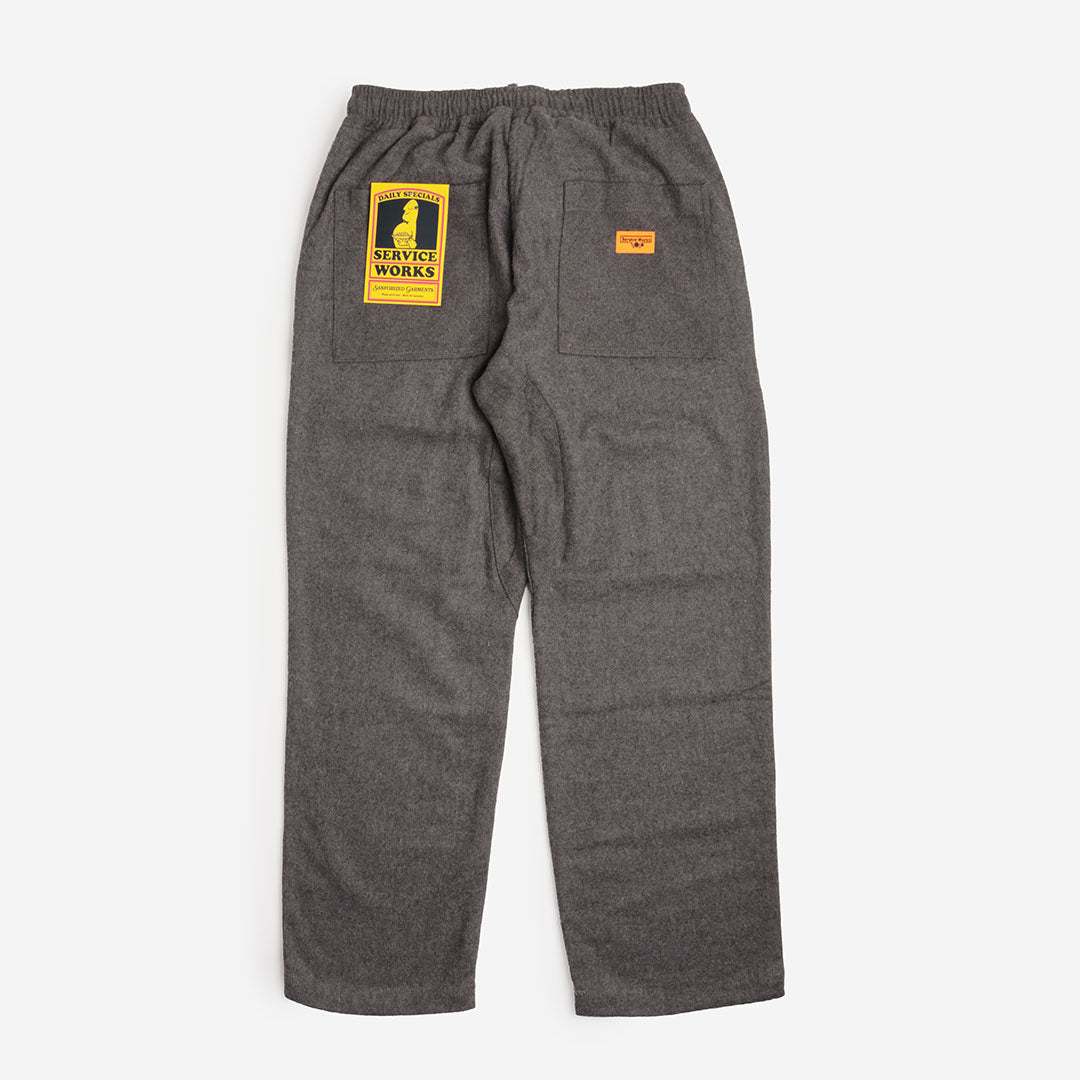 Pantalon de chef en flanelle Service Works