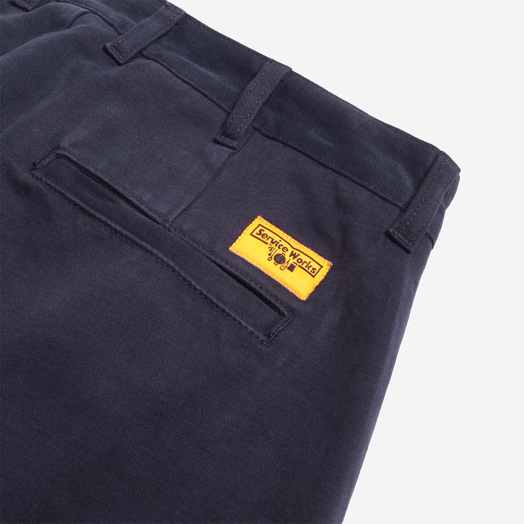 main Service Works Moleskin Part Timer Pant, Dark Navy, Detail Shot 4