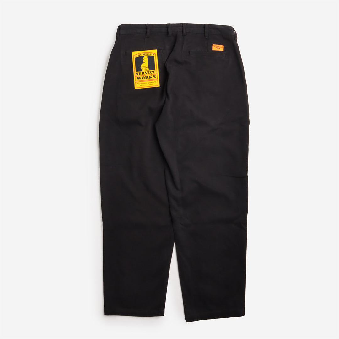 main Service Works Moleskin Part Timer Pant, Black, Detail Shot 3