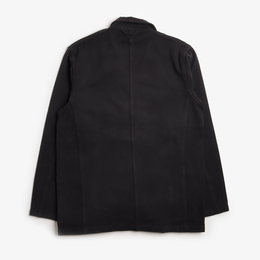 Service Works Moleskin Server Suit Jacket, Black, Detail Shot 2