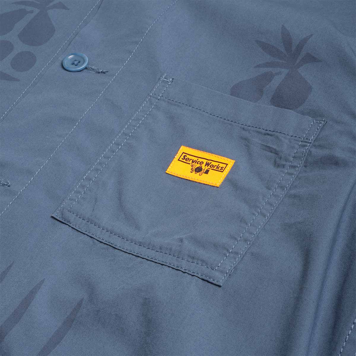 Service Works Nourish Chore Shirt, Slate, Detail Shot 2