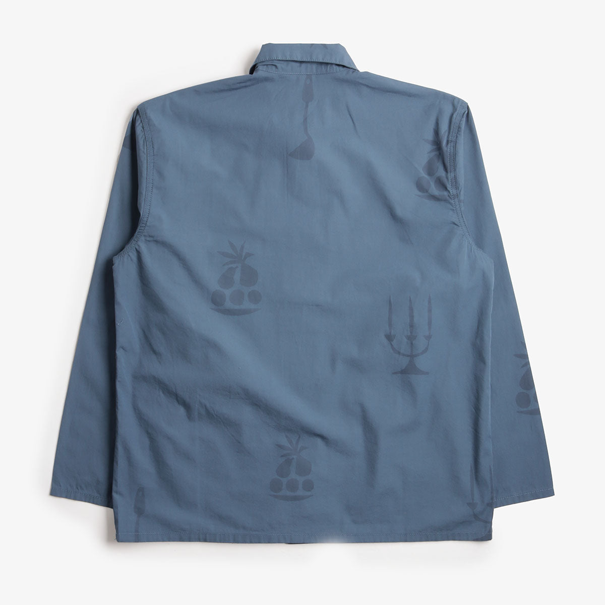 Service Works Nourish Chore Shirt, Slate, Detail Shot 5