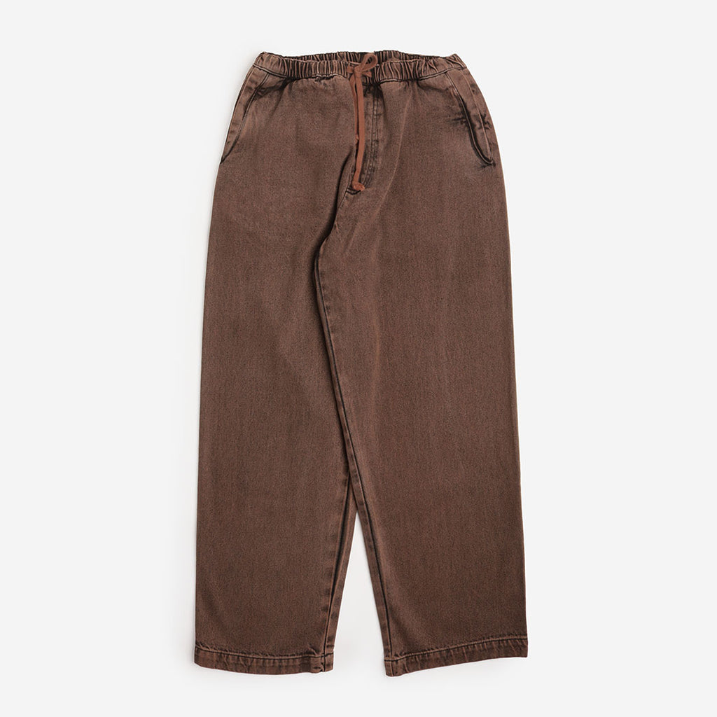 Service Works Over-Dyed Easy Chef Pants in Umber, front view