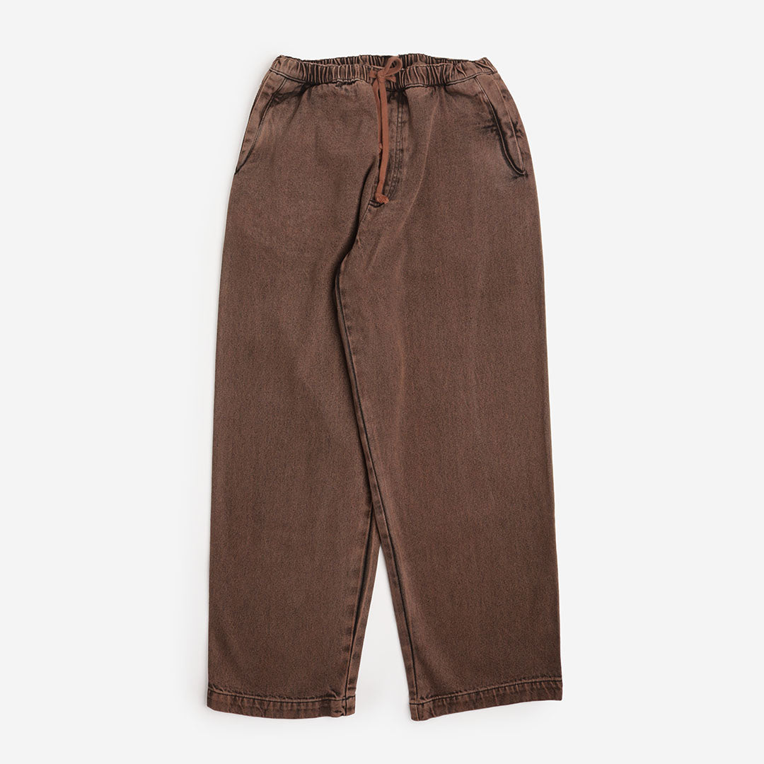Service Works Over-Dyed Easy Chef Pants in Umber, front view