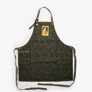 Service Works Patterned Apron - Green