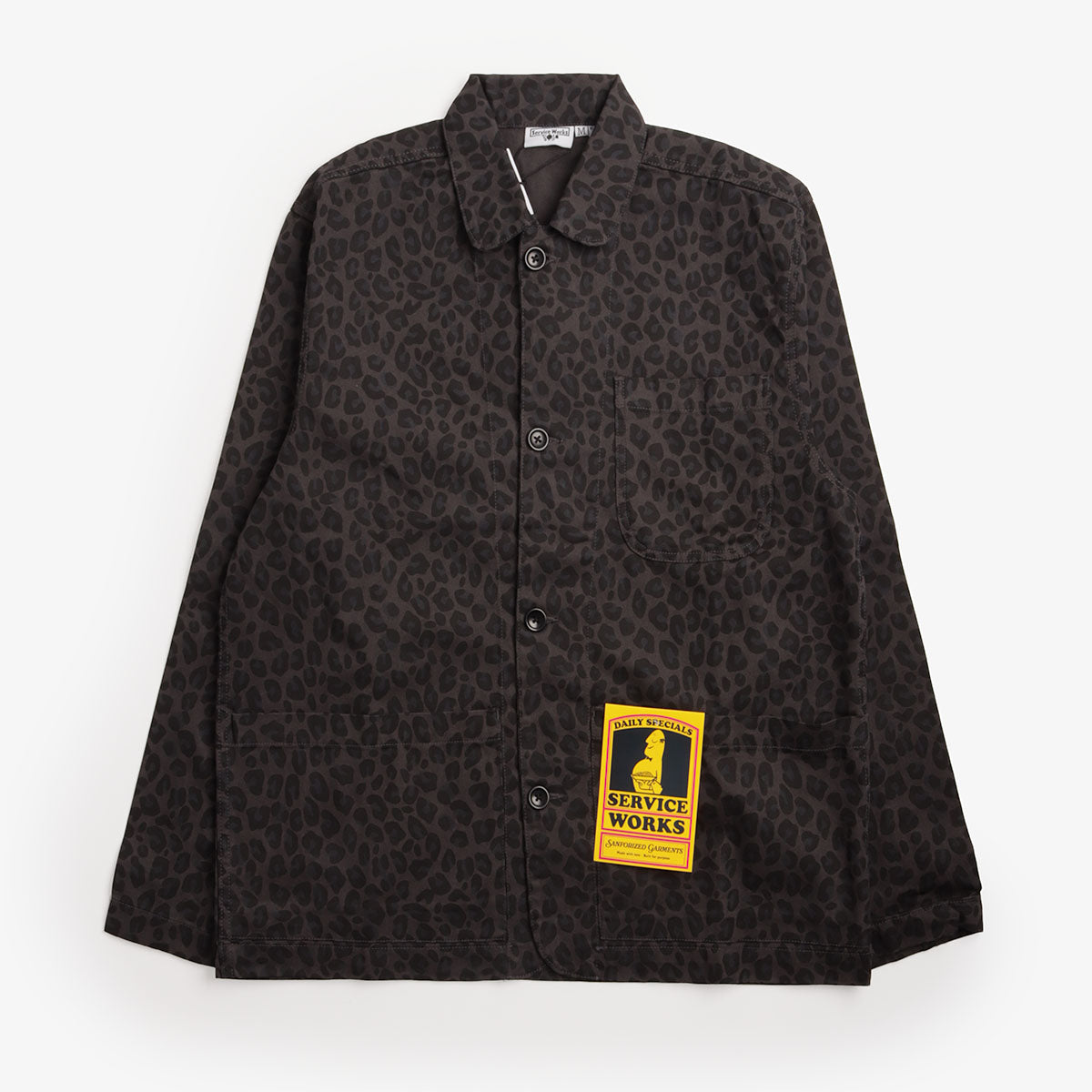 Service Works Patterned Easy Chef Shirt