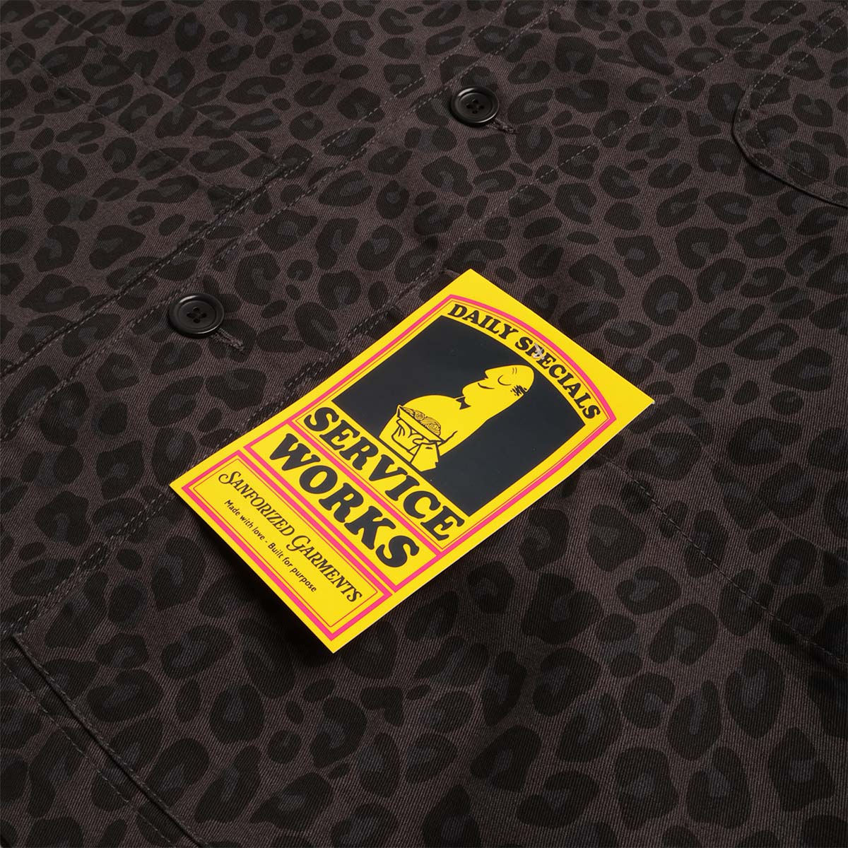 Service Works Patterned Easy Chef Shirt