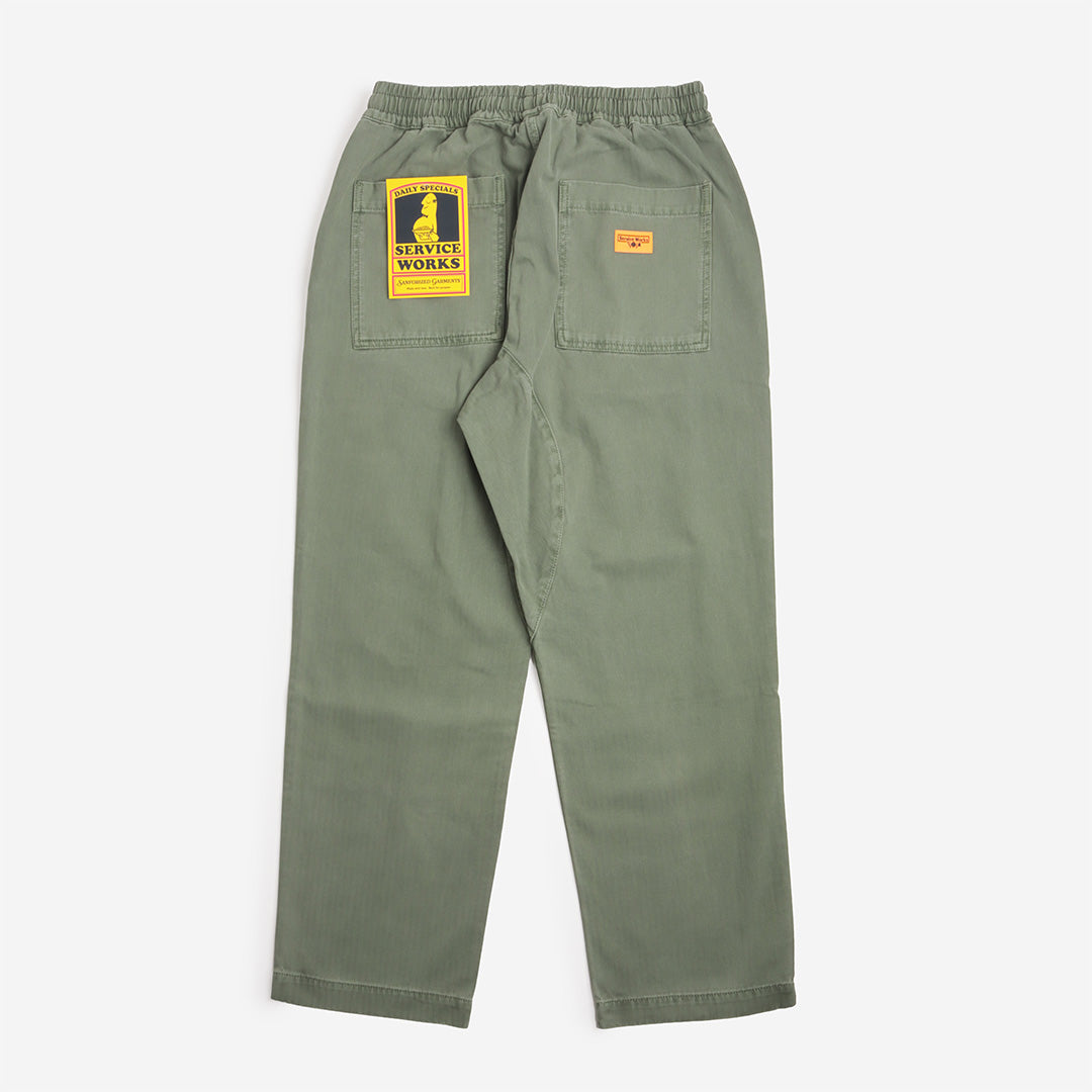 Service Works Pigment Herringbone Chef Pants