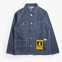 Service Works Pinstripe Denim Coverall 2.0 Jacket