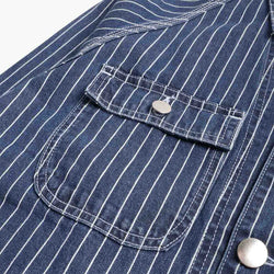 thumbnail Service Works Pinstripe Denim Coverall 2.0 Jacket