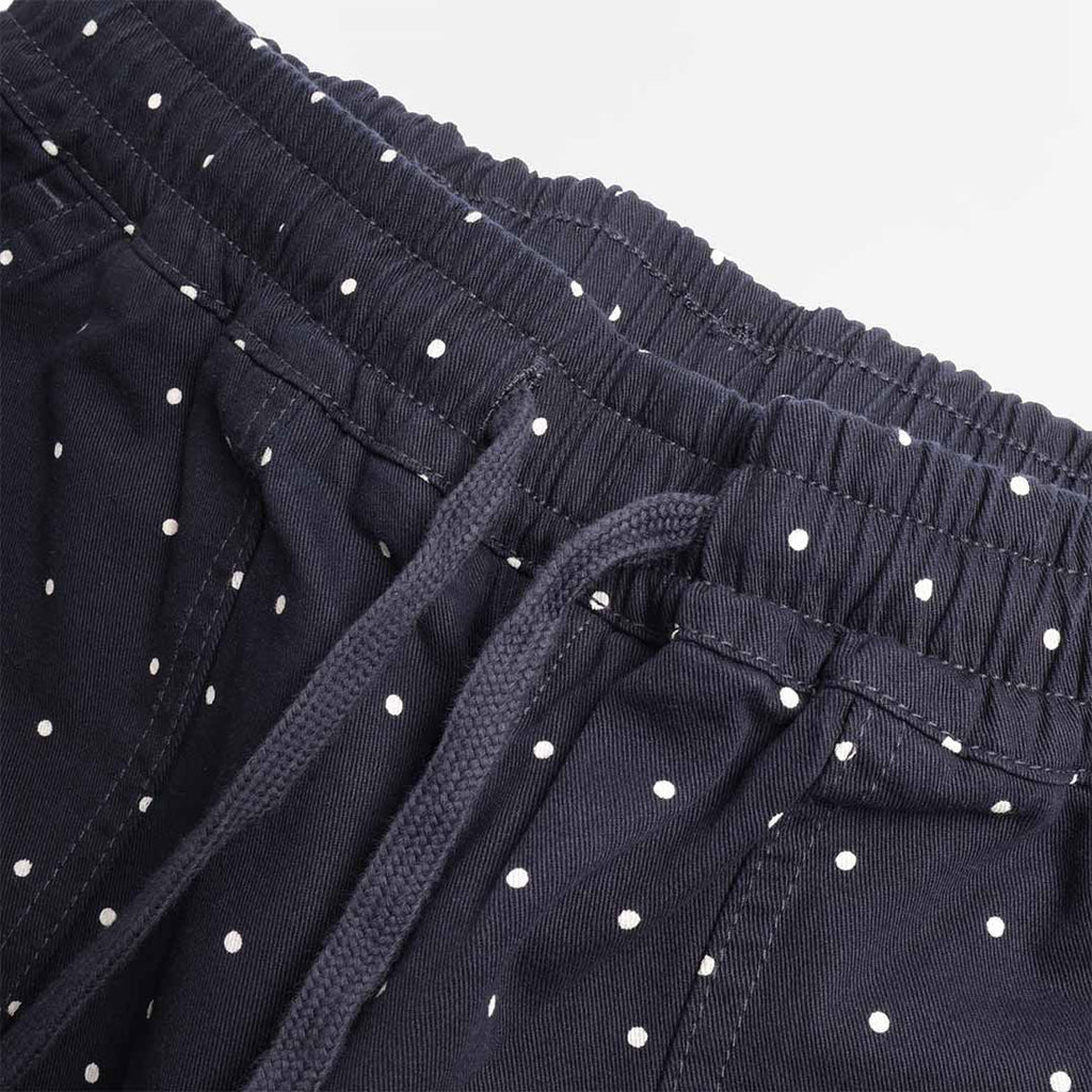 Service Works Polka Dot Chef Shorts, Navy, Detail Shot 4