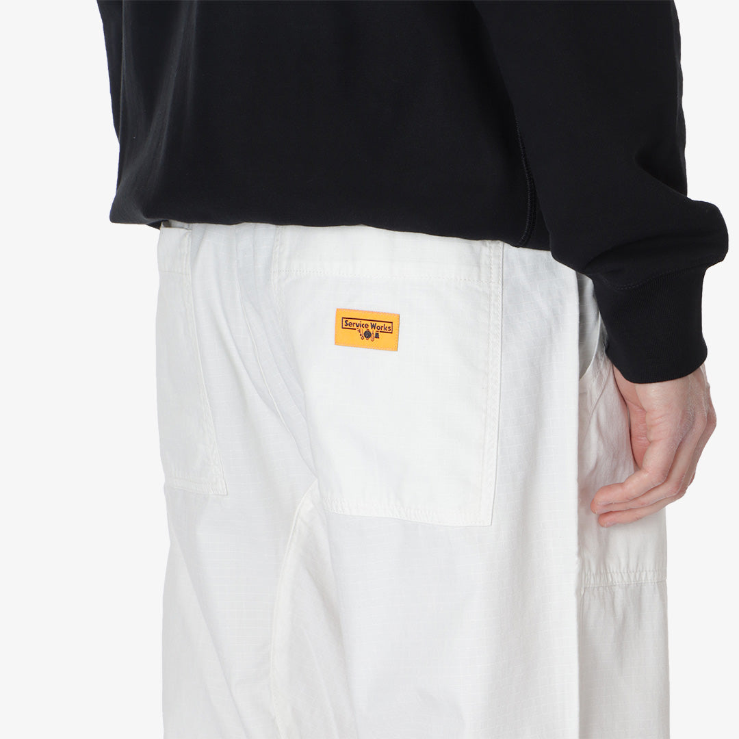 Service Works Ripstop Chef Pant, Off-White, Detail Shot 2