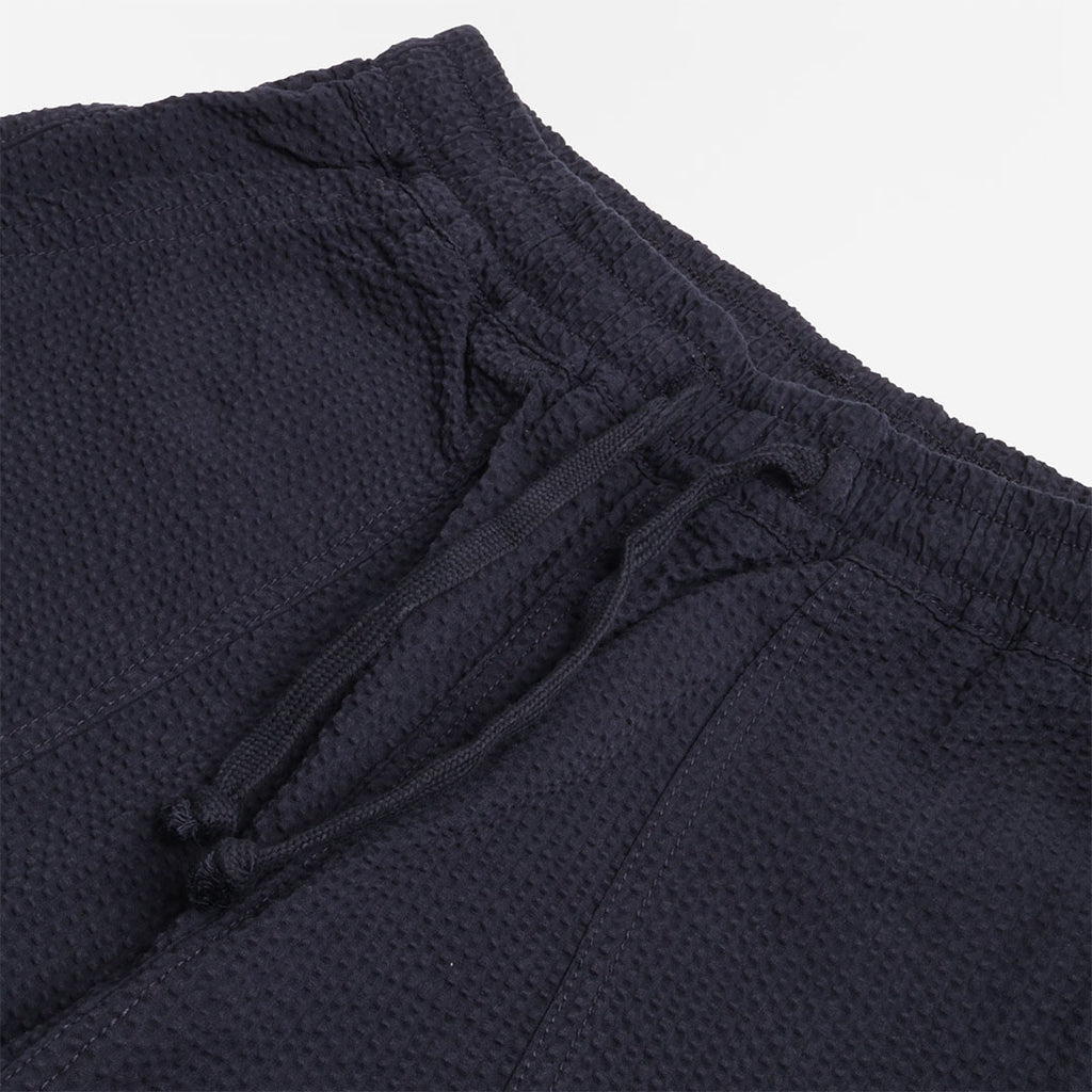 Service Works Seersucker Chef Shorts, Dark Navy, Detail Shot 2