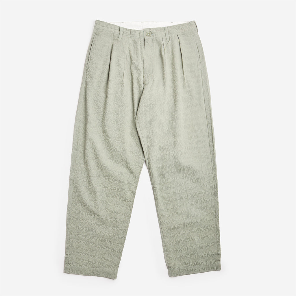 Service Works Seersucker Part Timer Pants, Sage, Detail Shot 1
