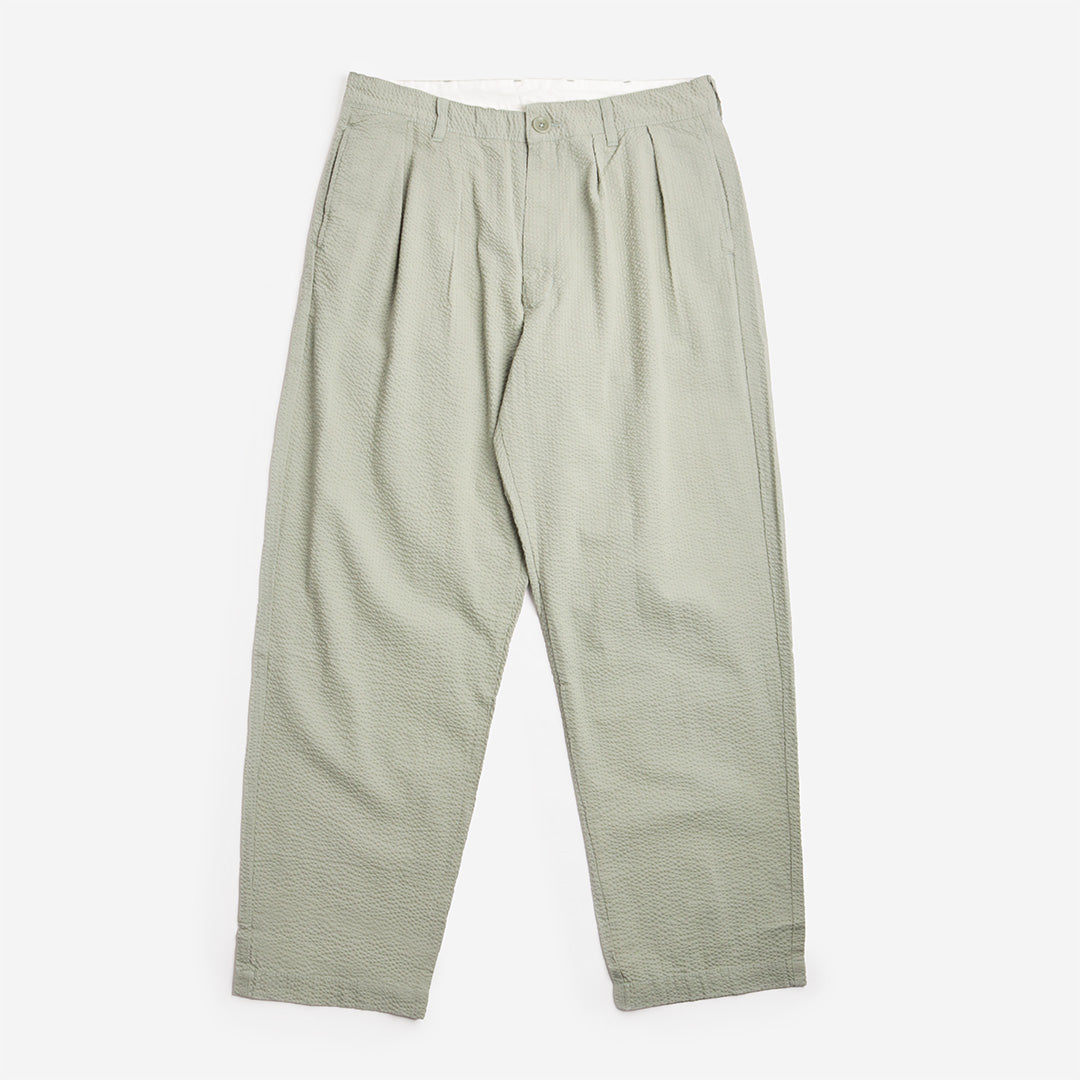 Service Works Seersucker Part Timer Pants, Sage, Detail Shot 1