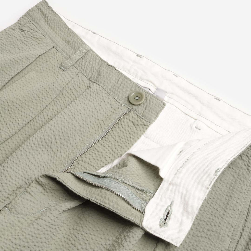 Service Works Seersucker Part Timer Pants, Sage, Detail Shot 3