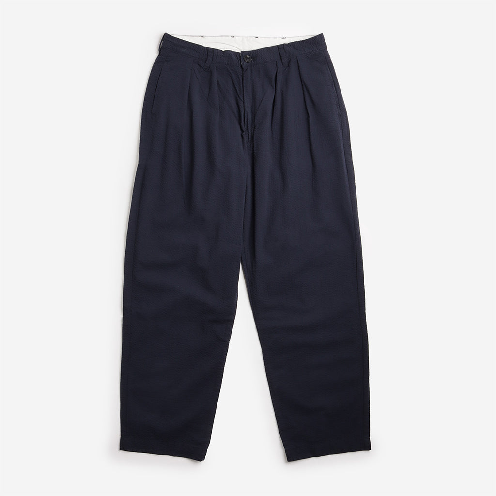 Service Works Seersucker Part Timer Pants, Dark Navy, Detail Shot 1
