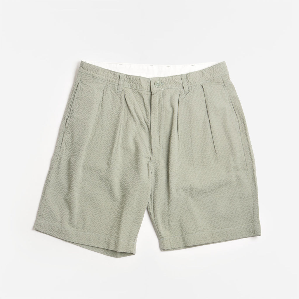 Service Works Seersucker Part Timer Shorts, Sage, Detail Shot 1