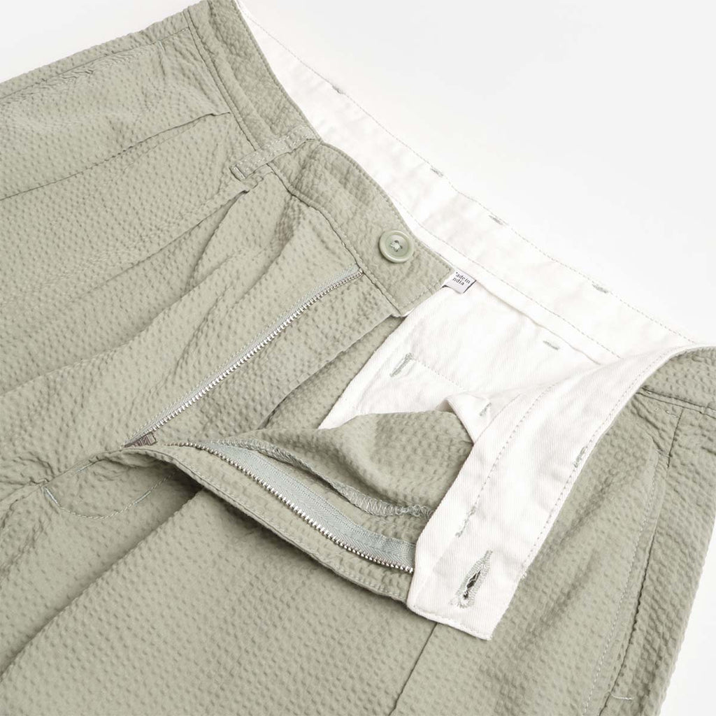 Service Works Seersucker Part Timer Shorts, Sage, Detail Shot 3