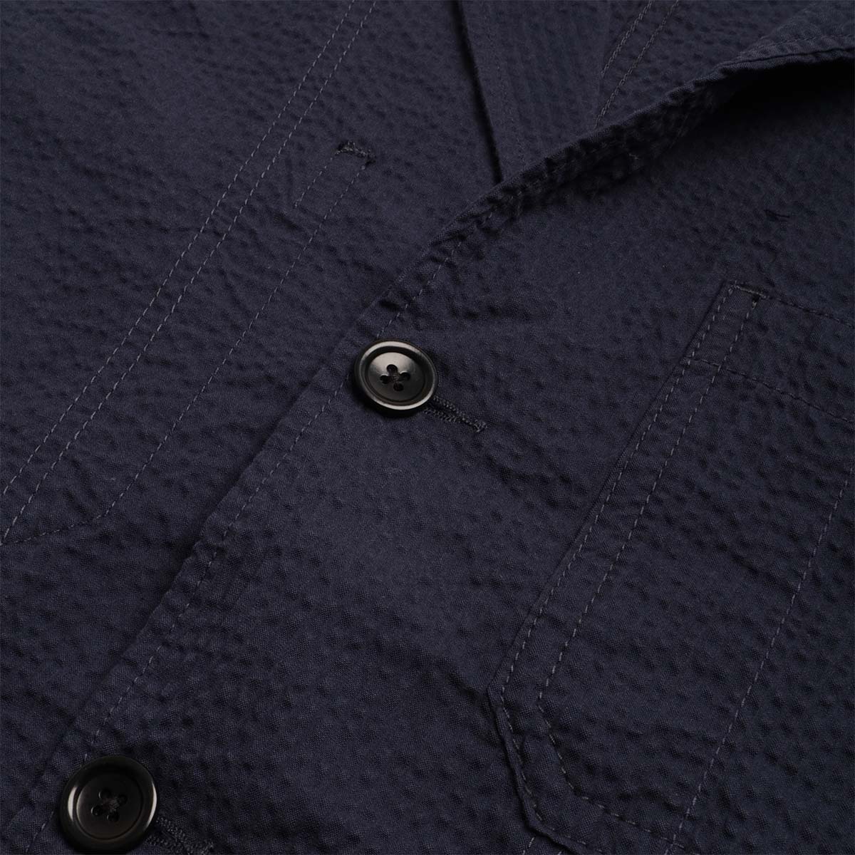 main Service Works Seersucker Server Suit Jacket