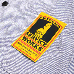 thumbnail Service Works Seersucker Server Suit Jacket
