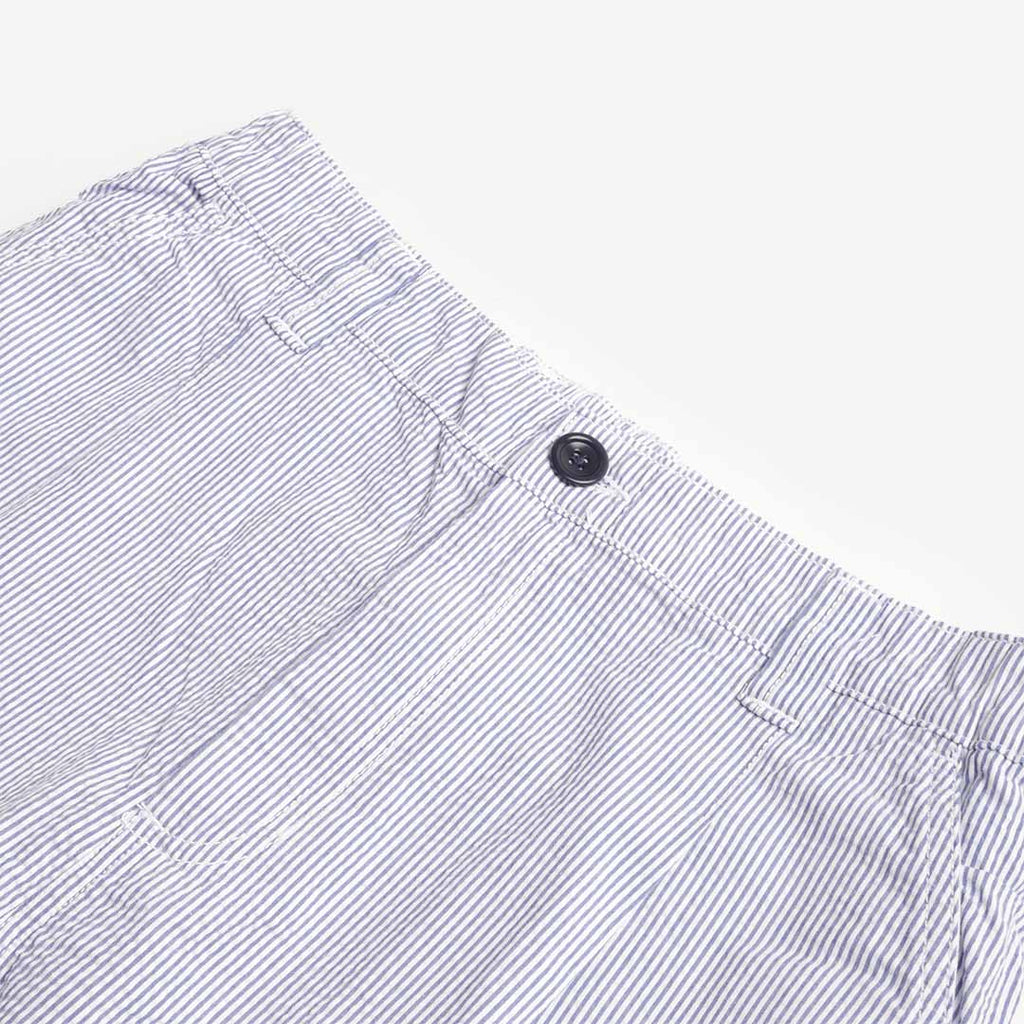 Service Works Seersucker Waiter Pants, Navy Stripe, Detail Shot 2