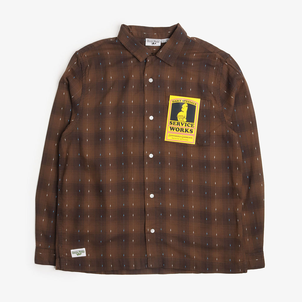 Service Works Drag Stitch Resort Shirt