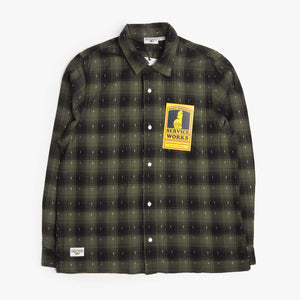Service Works Drag Stitch Resort Shirt - Green