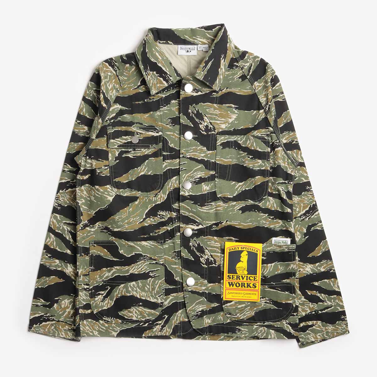 Service Works Tigerstripe Coverall 2.0, Tigerstripe, Detail Shot 1